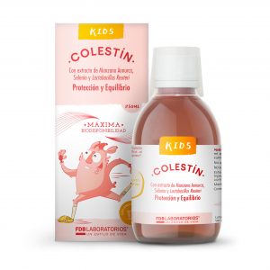 Colestín regula colesterol niños